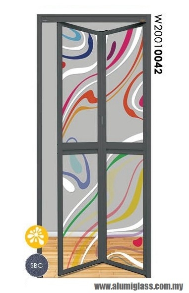 M20010042 Aluminium Folding Door Aluminium Door Choose Sample / Pattern Chart