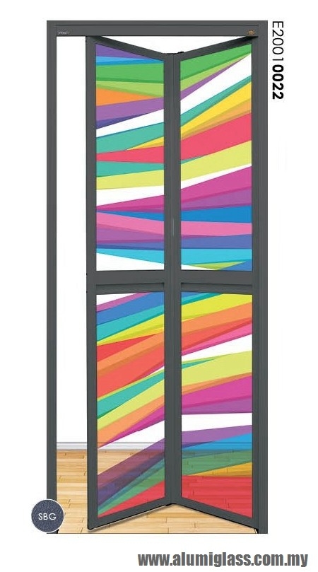 E20010022 Aluminium Folding Door Aluminium Door Choose Sample / Pattern Chart