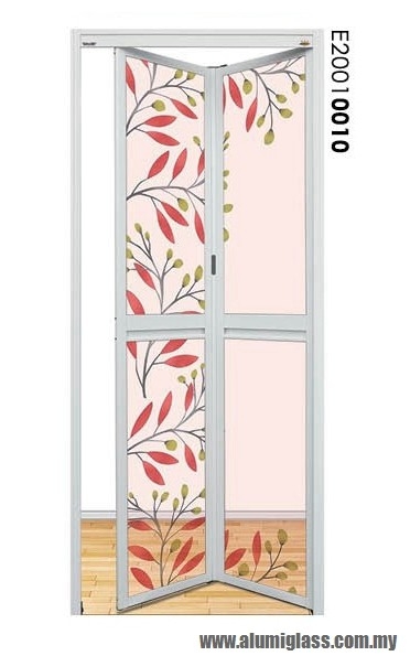 E20010010 Aluminium Folding Door Aluminium Door Choose Sample / Pattern Chart