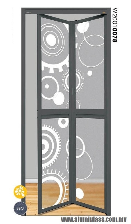 W20010078 W20010078 Aluminium Folding Door Aluminium Door Choose Sample / Pattern Chart