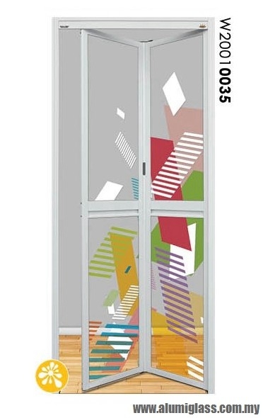 W20010035 Aluminium Folding Door Aluminium Door Choose Sample / Pattern Chart
