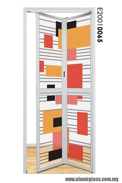 E20010065 Aluminium Folding Door Aluminium Door Choose Sample / Pattern Chart