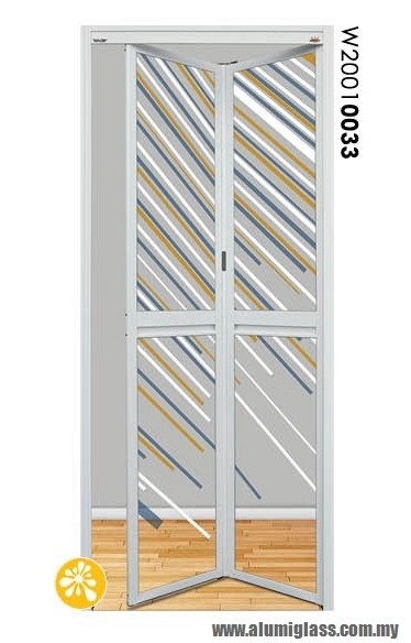 W20010033 Aluminium Folding Door Aluminium Door Choose Sample / Pattern Chart