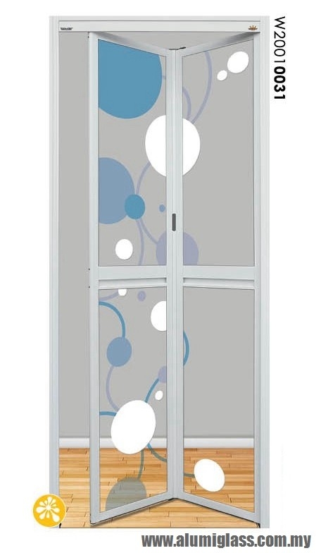 W20010031 Aluminium Folding Door Aluminium Door Choose Sample / Pattern Chart