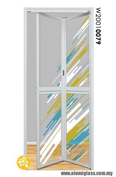 W20010079 Aluminium Folding Door Aluminium Door Choose Sample / Pattern Chart