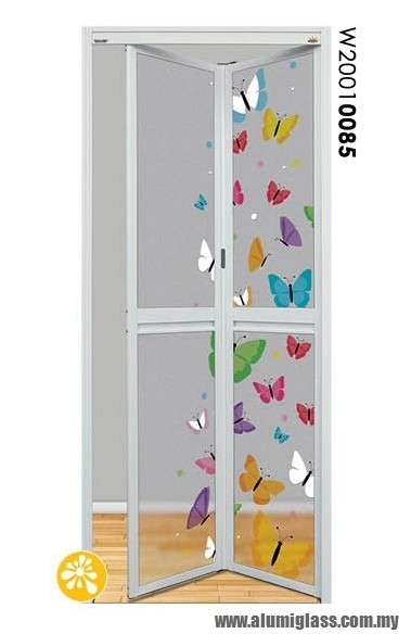 W20010085 Aluminium Folding Door Aluminium Door Choose Sample / Pattern Chart