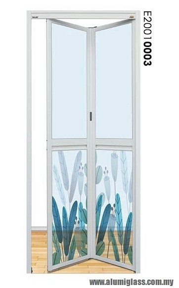 E20010003 Aluminium Folding Door Aluminium Door Choose Sample / Pattern Chart