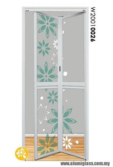 W20010026 Aluminium Folding Door Aluminium Door Choose Sample / Pattern Chart