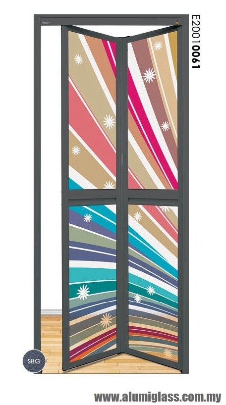 E20010061 Aluminium Folding Door Aluminium Door Choose Sample / Pattern Chart