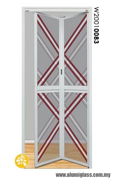 W20010083 Aluminium Folding Door Aluminium Door Choose Sample / Pattern Chart
