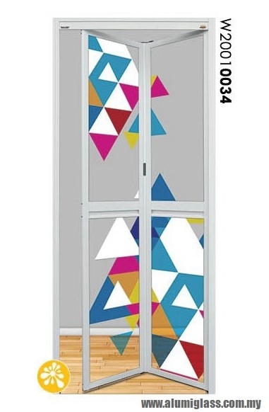 W20010034 Aluminium Folding Door Aluminium Door Choose Sample / Pattern Chart