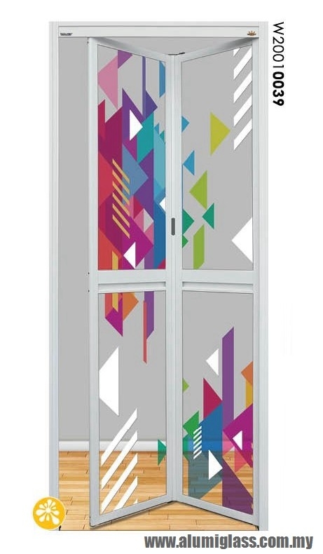 W20010039 Aluminium Folding Door Aluminium Door Choose Sample / Pattern Chart