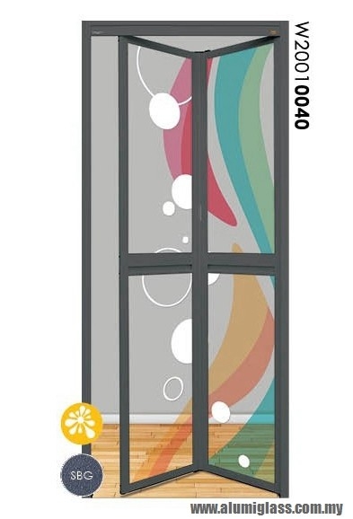 M20010040 Aluminium Folding Door Aluminium Door Choose Sample / Pattern Chart