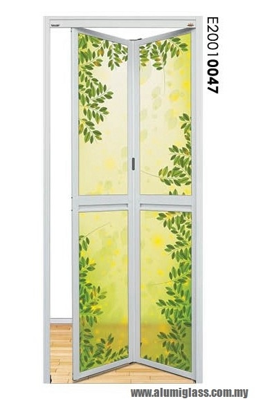 E20010047 Aluminium Folding Door Aluminium Door Choose Sample / Pattern Chart