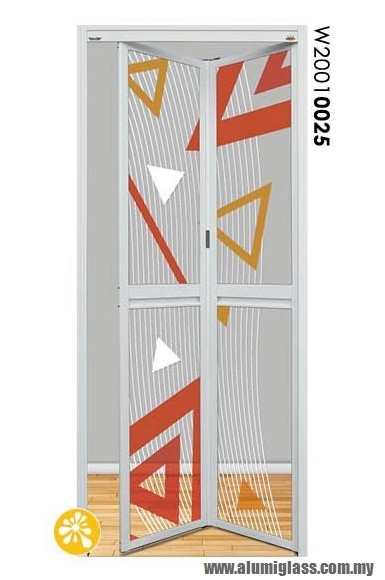 W20010025 W20010025 Aluminium Folding Door Aluminium Door Choose Sample / Pattern Chart