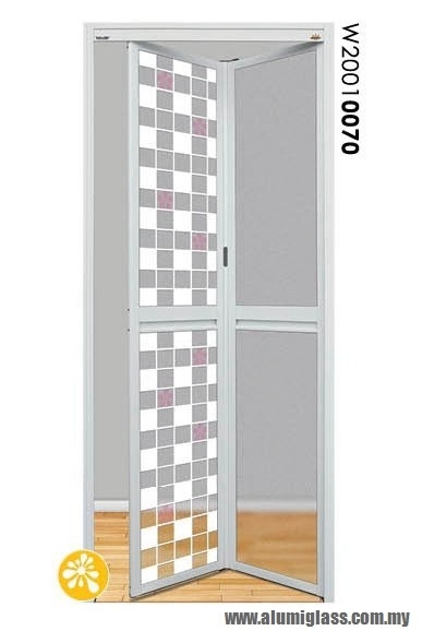 W20010070 Aluminium Folding Door Aluminium Door Choose Sample / Pattern Chart