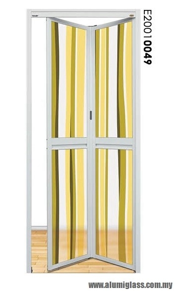 E20010049 Aluminium Folding Door Aluminium Door Choose Sample / Pattern Chart