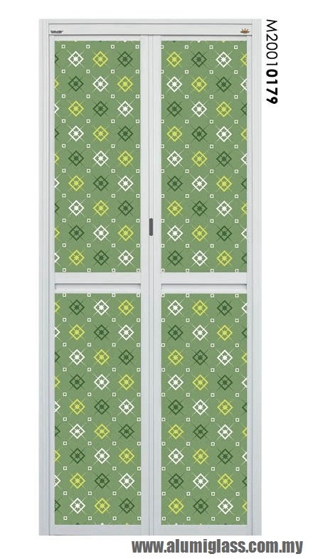 M20010179 Aluminium Bathroom Door Aluminium Door Choose Sample / Pattern Chart