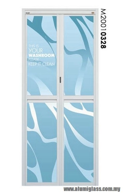Aluminium Bathroom Door : M20010328