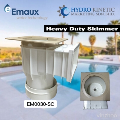 EMAUX EM0030-SC Standard Wall Skimmer (Concrete Pool) -  for SWIMMING POOL