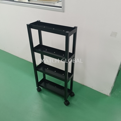 custom made steel production trolley 