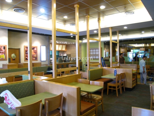 Fast food restaurant renovation work at KL PJ