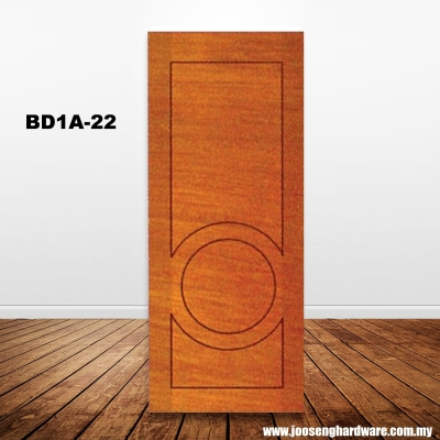 BD1A-22 CNC Designer Wooden Door