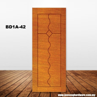 BD1A-42 CNC Designer Wooden Door