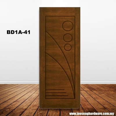 BD1A-41 CNC Designer Wooden Door