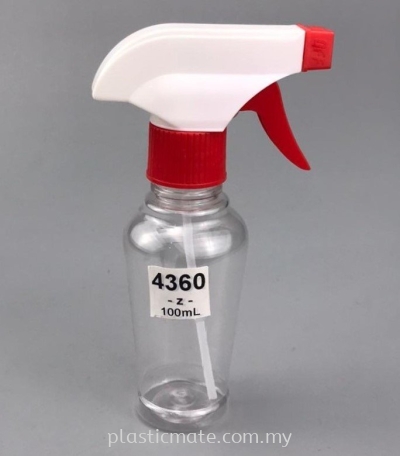 100ml Spray & Pump Bottle : 4360