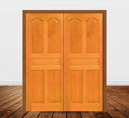 Solid Wooden Double Door - BD81L