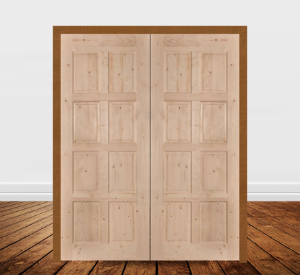 Solid Wooden Double Door - BD10L