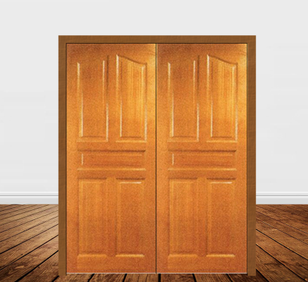 Solid Wooden Double Door - BD8L