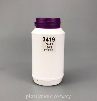 250ml Pharmaceutical Bottle : 3419