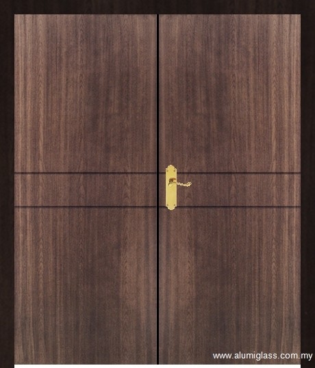 Flat Oak Door SBD TD 035 Double Flat Oak Door SBD TD 035 Double Wooden Door Door & Door Design Choose Sample / Pattern Chart