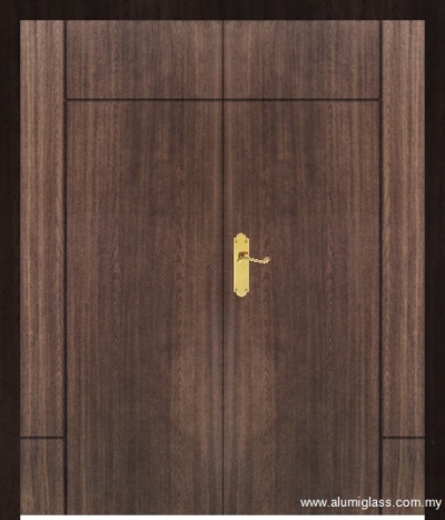 Flat Oak Door SBD TD 106 Double