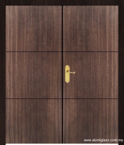 Flat Oak Door SBD TD 024 Double