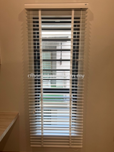 White Timber Blinds Simple 