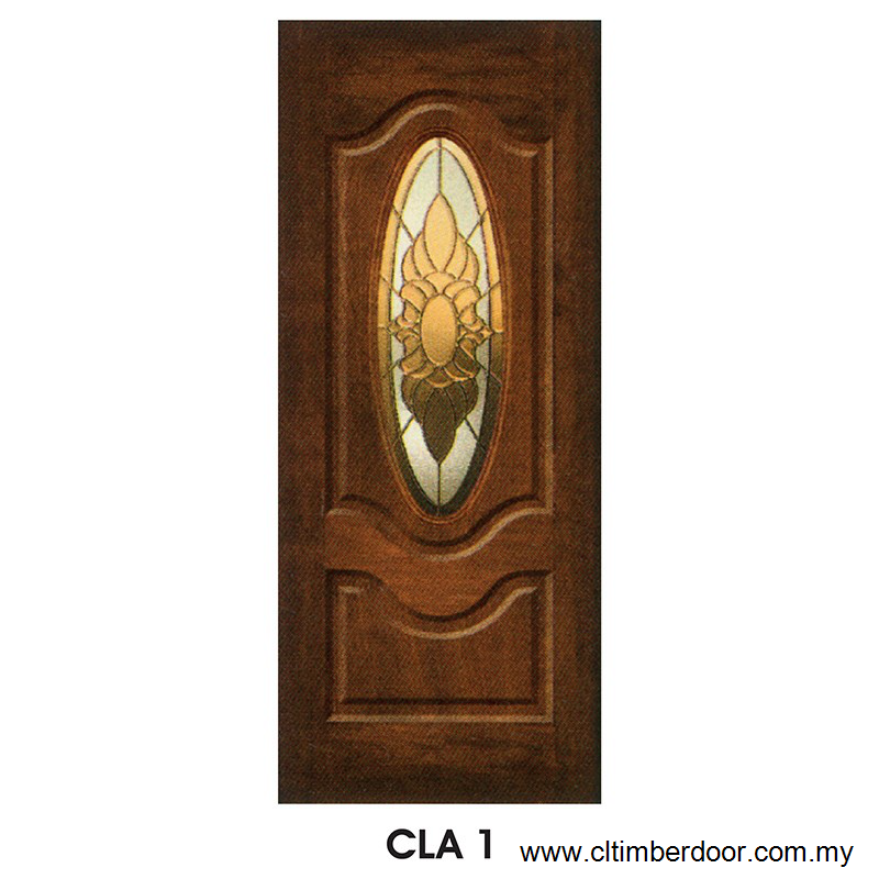 Mould Door - CLA 1  Classic Moulded Glass Deco Doors Solid Wood Door & Wooden  Door Choose Sample / Pattern Chart