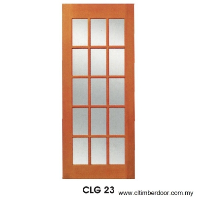 Solid Glazed Door - CLG 23