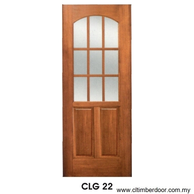 Solid Glazed Door - CLG 22