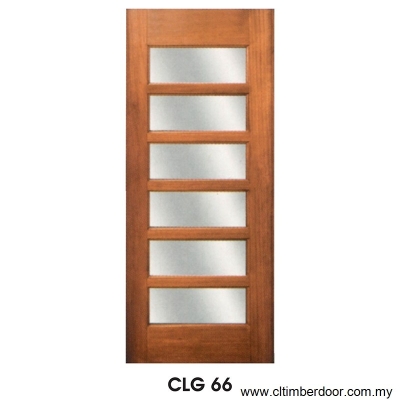 Solid Glazed Door - CLG 55