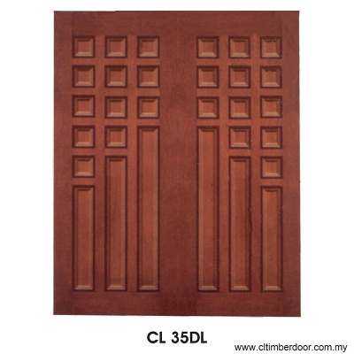 Solid Wooden Door Double - CL 35DL