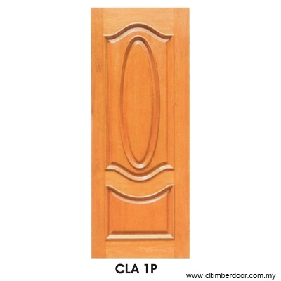 Pintu Pepejal Kayu - CLA 1P