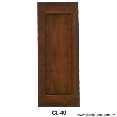 Pintu Pepejal Kayu - CL 40