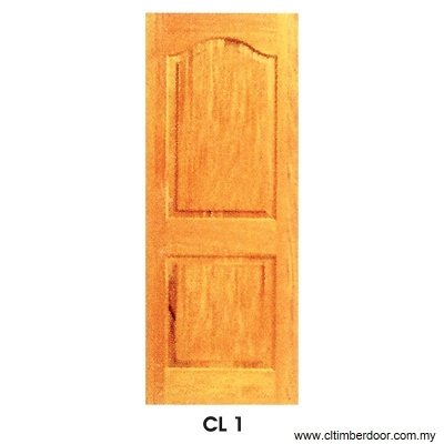 Pintu Pepejal Kayu - CL 1