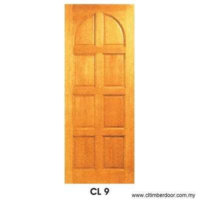 Pintu Pepejal Kayu - CL 9