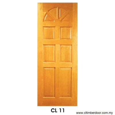 Pintu Pepejal Kayu - CL 11