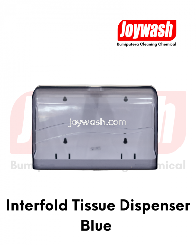 Interfold / Multifold Tissue Dispenser Blue Clear