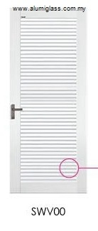 Aluminium Louver Door - SWV00